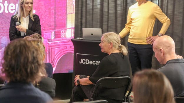 Vimmelbilder från inspirationsfrukost